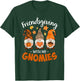Friendsgiving With My Gnomies Thanksgiving Shirt Women Gnome T-Shirt - T-Shirt | Forest