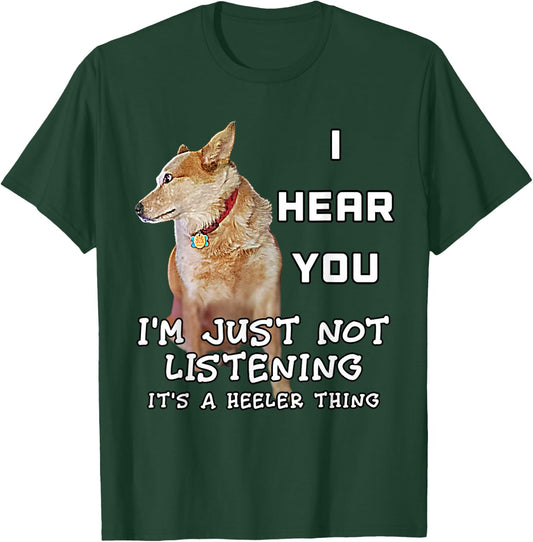 Red Heeler Dog Owners Cattle Lovers Dog I Love Red Heelers T-Shirt - T-Shirt | Forest