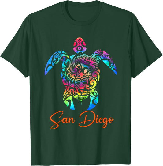 San Diego Sea Turtle Family Vacation Summer 2026 T-Shirt - T-Shirt | Forest