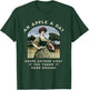 An Apple a Day Keeps Anyone Away If You Throw It Hard Enough T-Shirt - T-Shirt | Forest