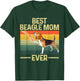 Best Beagle Mom Art Mama Mother Beagle Dog Lovers T-Shirt - T-Shirt | Forest