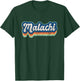 Malachi First Name Boy Vintage Style 70s 80s Personalized T-Shirt - T-Shirt | Forest