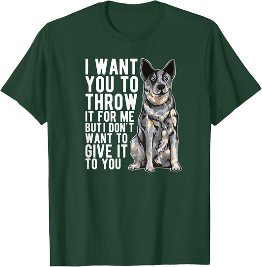 Blue Heeler Dad T-Shirt - T-Shirt | Forest