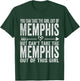 Girl Out Of Memphis Tennessee Hometown Home Memphis T-Shirt - T-Shirt | Forest