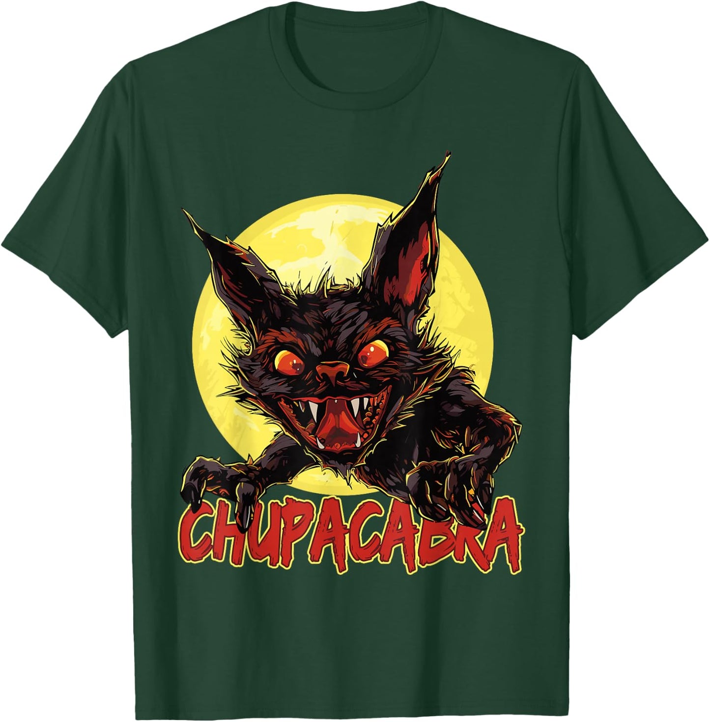 Mythical Monster - cryptid monster Chupacabra T-Shirt - T-Shirt | Forest