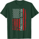 Patriotic USA Flag Shirt Men Women Kids Merry Christmas T-Shirt - T-Shirt | Forest