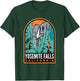 Yosemite Falls National Park Valley Waterfall T-Shirt - T-Shirt | Forest