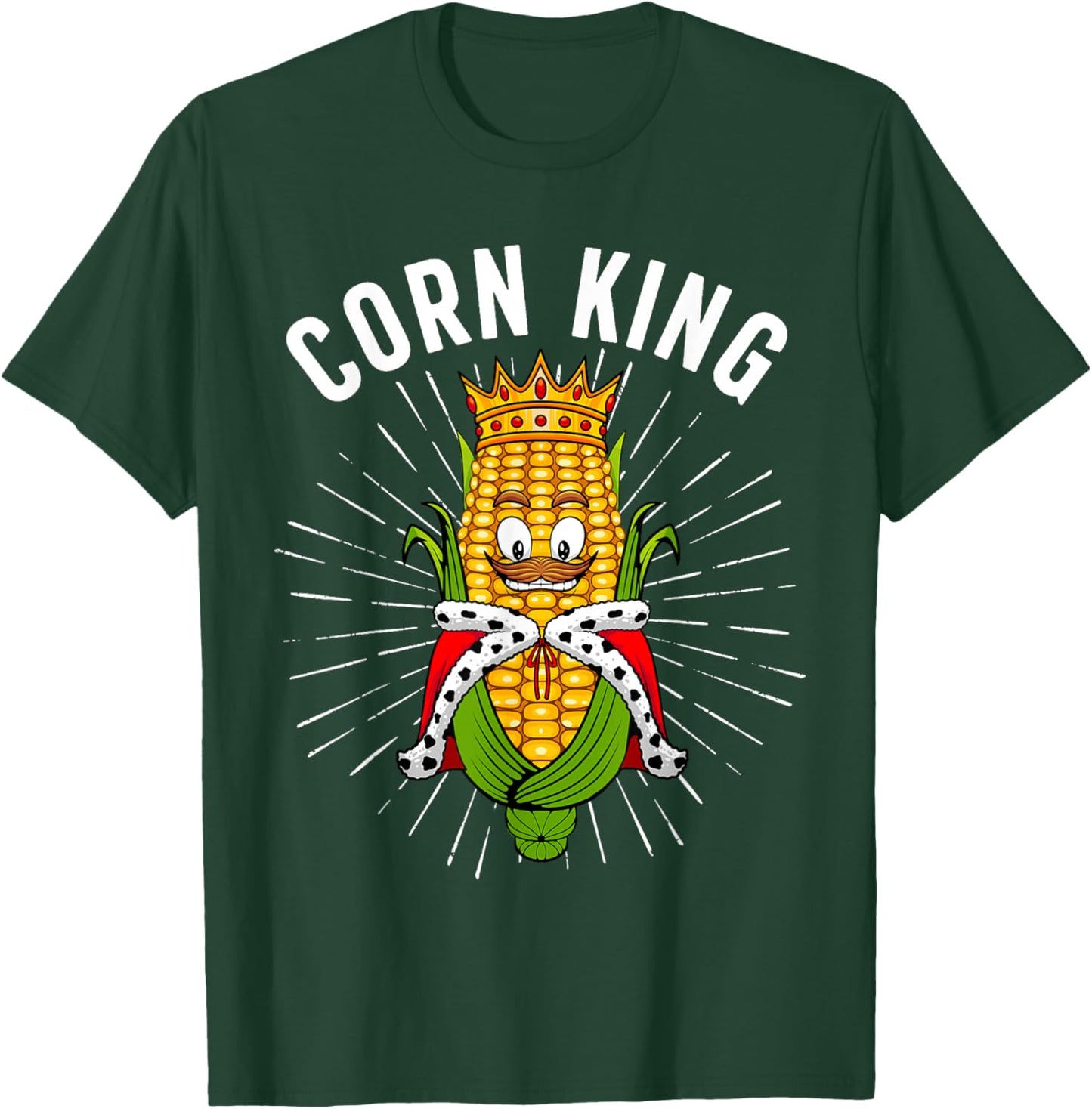 Cute Corn Design Boys Kernel Sweet Corn Cob Lover T-Shirt - T-Shirt | Forest