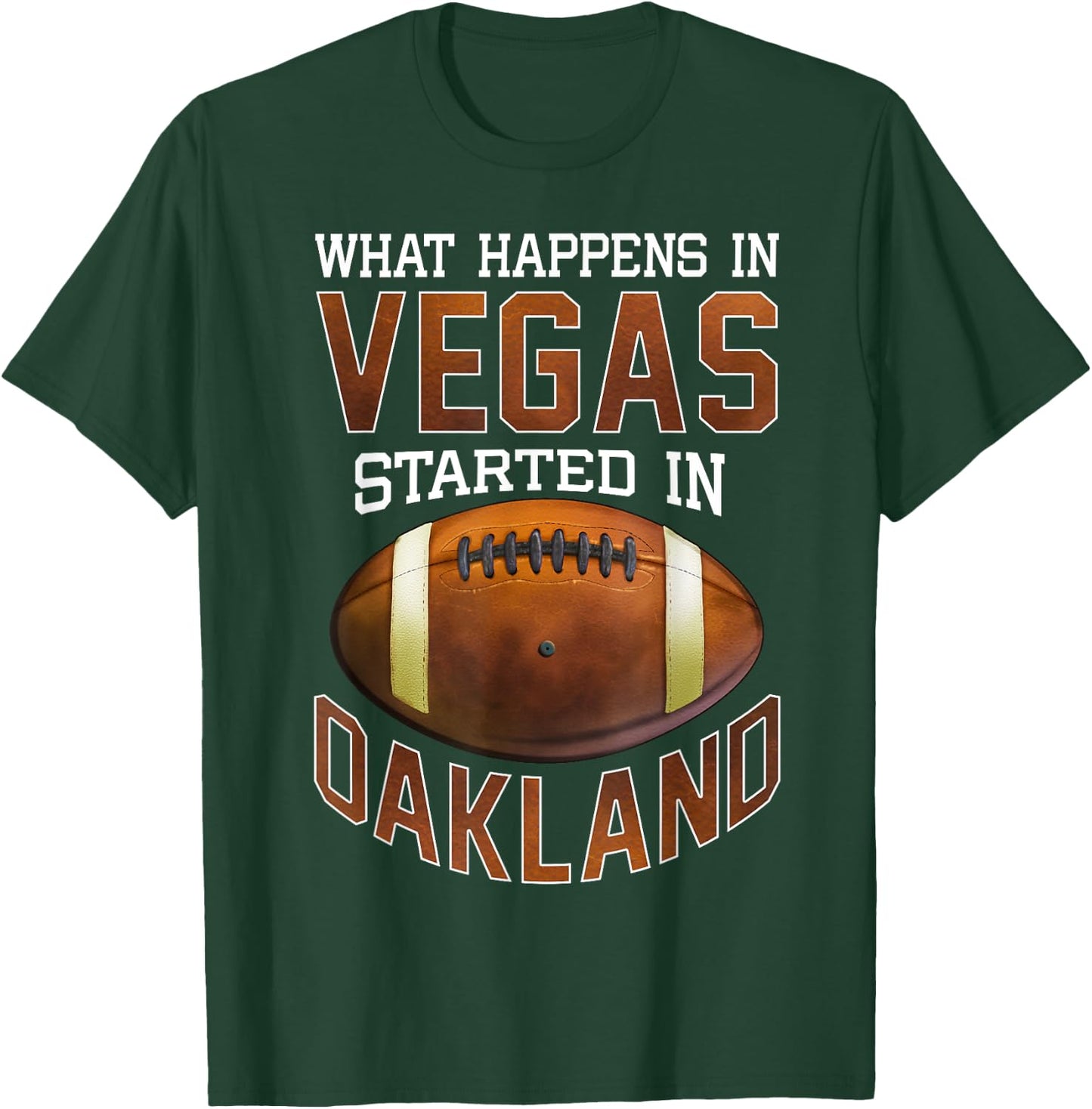 Funny What Happens American Football Fans Men Women Kids T-Shirt - T-Shirt | Forest