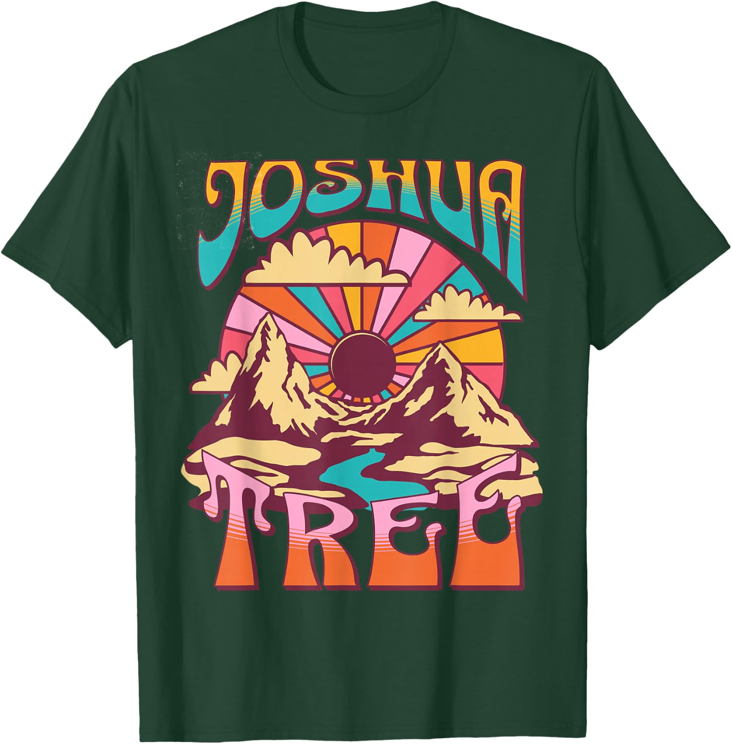 Joshua Tree California Nature Hiking Mountains Outdoors T-Shirt - T-Shirt | Forest