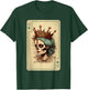 Queen of Hearts Gothic Poker Card Game Halloween Creepy T-Shirt - T-Shirt | Forest