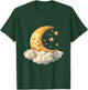 Sleepy Moon Stars Cloud Funny Pjs Pajamas Cute Kids Sleeping T-Shirt - T-Shirt | Forest