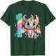 1st Birthday Shirt Dragon Party Baby Girl One First Rainbow T-Shirt - T-Shirt | Forest