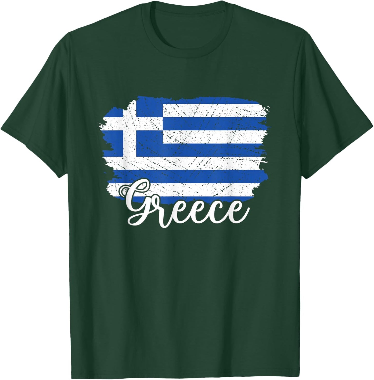 Greece Flag Men Women Kids Greece Country T-Shirt - T-Shirt | Forest