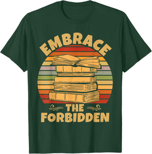 Banned Books Week Library Bookworm Banned Books T-Shirt - T-Shirt | Forest