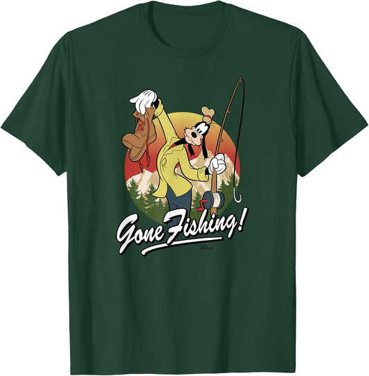 Disney - Goofy Gone Fishing! T-Shirt - T-Shirt | Forest