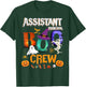Assistant Principal Boo Crew Teacher Student Funny Halloween T-Shirt - T-Shirt | Forest