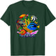 Netter Fisch Sealife Design Tropical Fish Graphic T-Shirt - T-Shirt | Forest