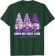 Sarcoidosis Awareness Month Purple Ribbon Gnomies Support T-Shirt - T-Shirt | Forest
