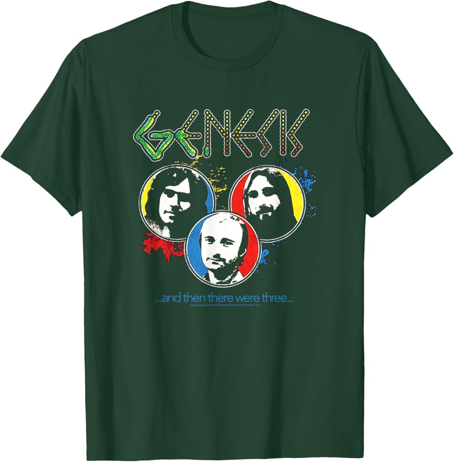 Genesis - and Then There were Only Three T-Shirt - T-Shirt | Forest
