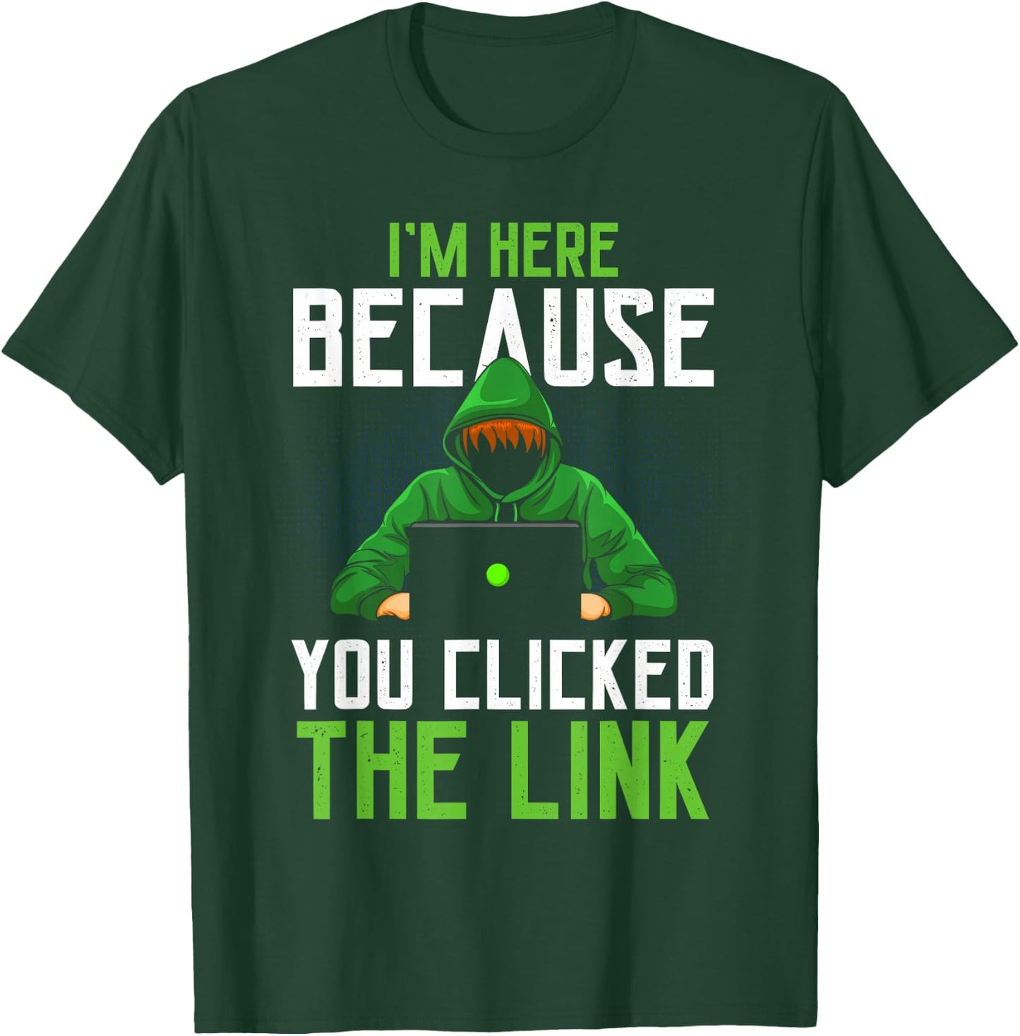 Cyber Security Professional Funny IT Security Ethical Hacker T-Shirt - T-Shirt | Forest