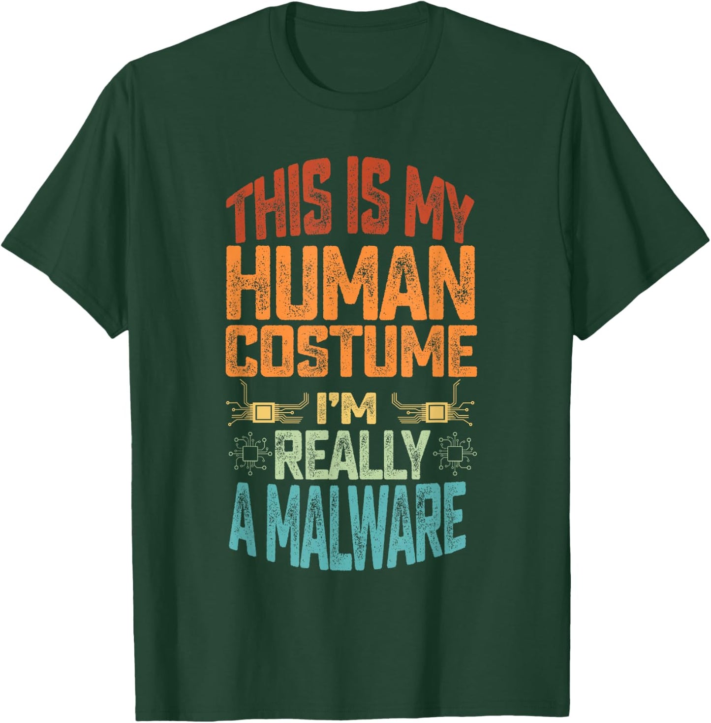 Malware Cyber Security Expert Cybersecurity Engineers T-Shirt - T-Shirt | Forest