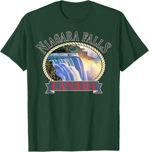 Niagara Falls Canada USA Nature river T-Shirt - T-Shirt | Forest