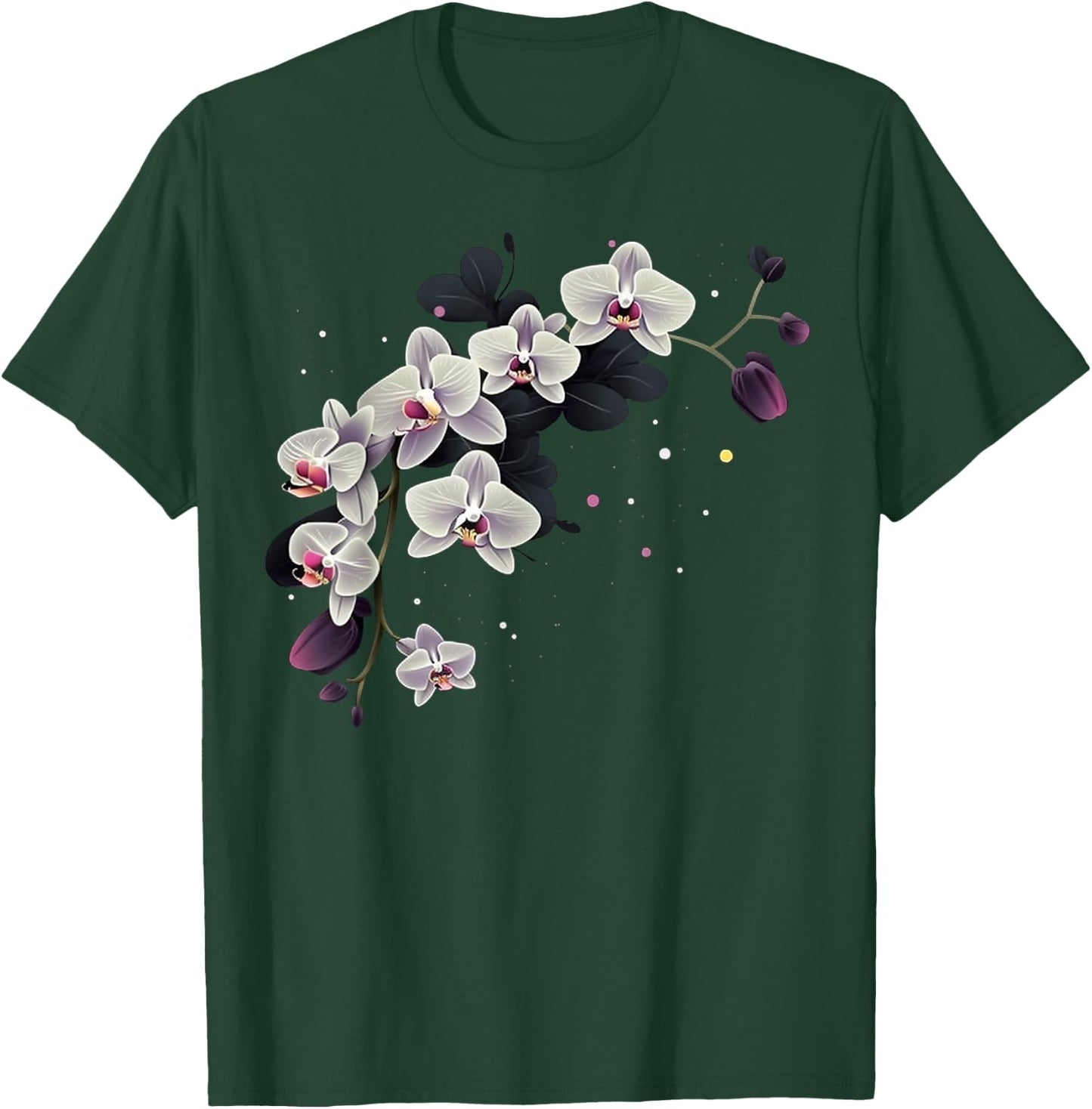 Orchid bouquet on Orchid T-Shirt - T-Shirt | Forest