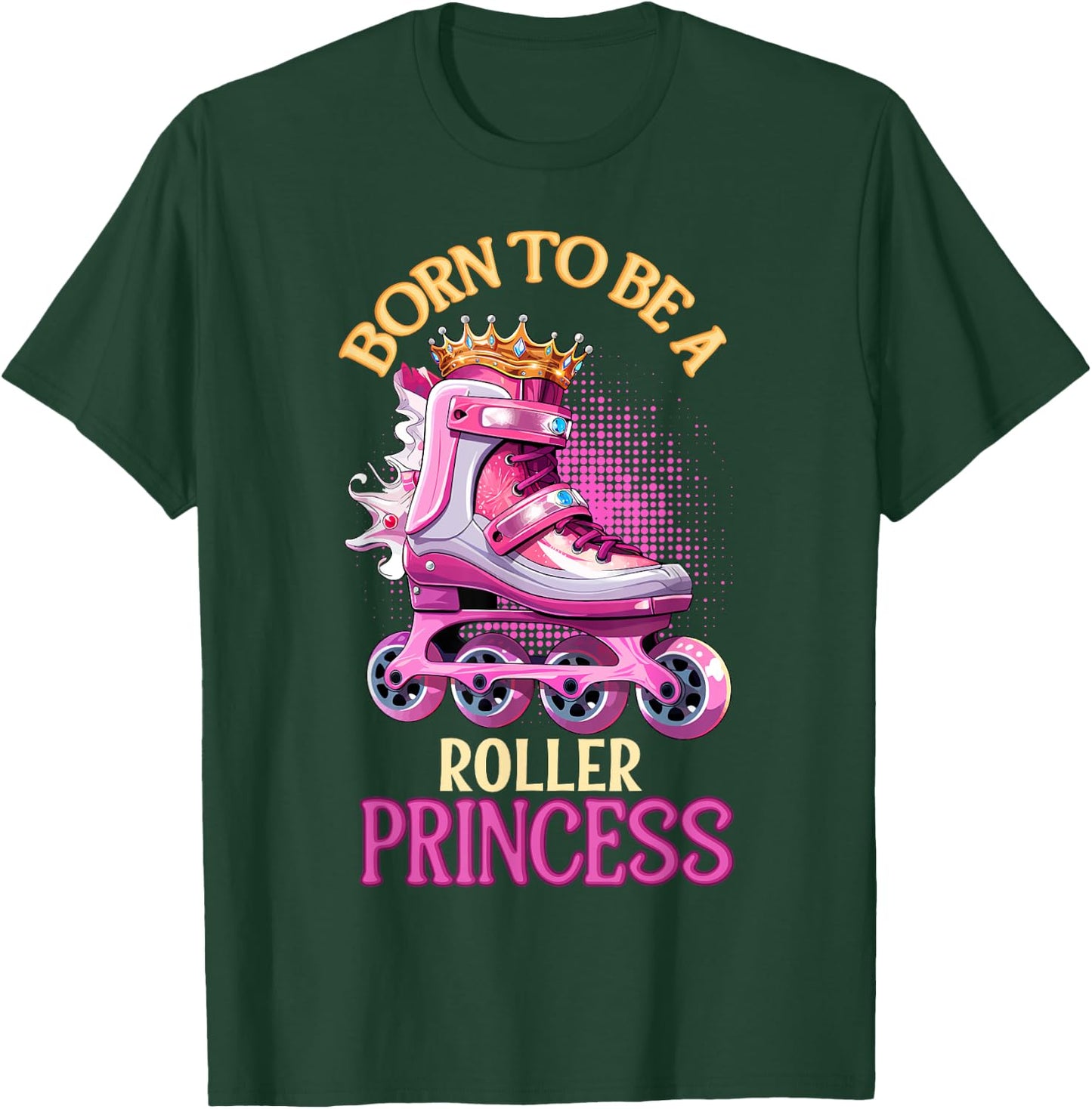 Roller Blade Rollerblading Roller Skates Skater Rollerblades T-Shirt - T-Shirt | Forest