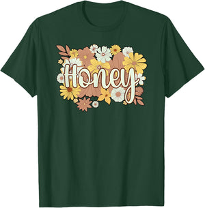Honey Grandmother Flowers Honey Grandma T-Shirt - T-Shirt | Forest