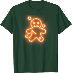 Halloween Creepy Voodoo Doll Witchcraft T-Shirt - T-Shirt | Forest