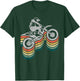 Retro Dirt Bike Rider Funny Enduro Biker Motorcycle Lovers T-Shirt - T-Shirt | Forest