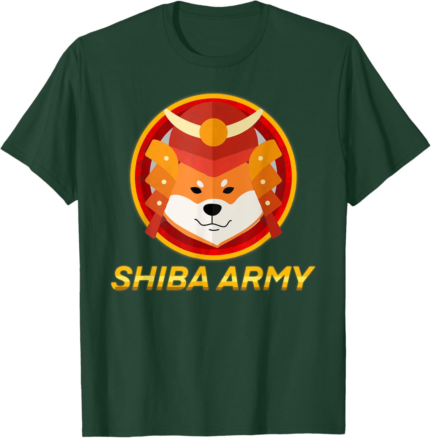 Shiba Army Shirt, Funny $SHIB Coin Shiba Inu Army T-Shirt - T-Shirt | Forest