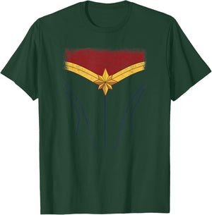 Marvel Halloween Captain Marvel Avengers Costume T-Shirt - T-Shirt | Forest
