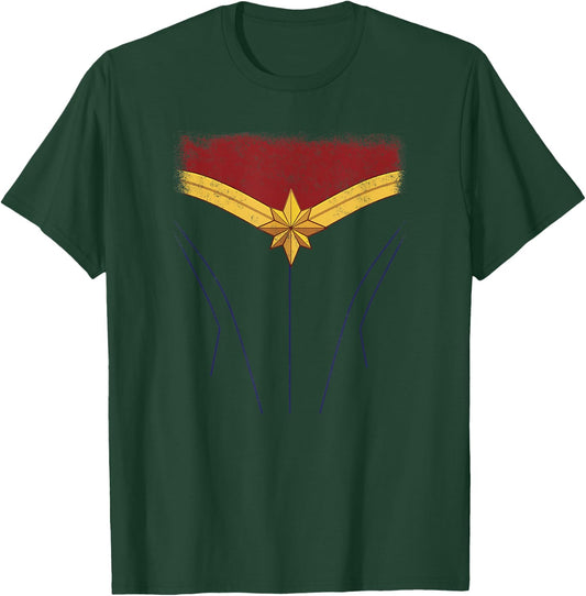 Marvel Halloween Captain Marvel Avengers Costume T-Shirt - T-Shirt | Forest