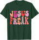 Groovy Retro Vintage Jesus Freak Funny Love Christian T-Shirt - T-Shirt | Forest