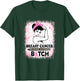 Breast Cancer You Picked The Wrong Bitch Ribbon Bleached T-Shirt - T-Shirt | Forest