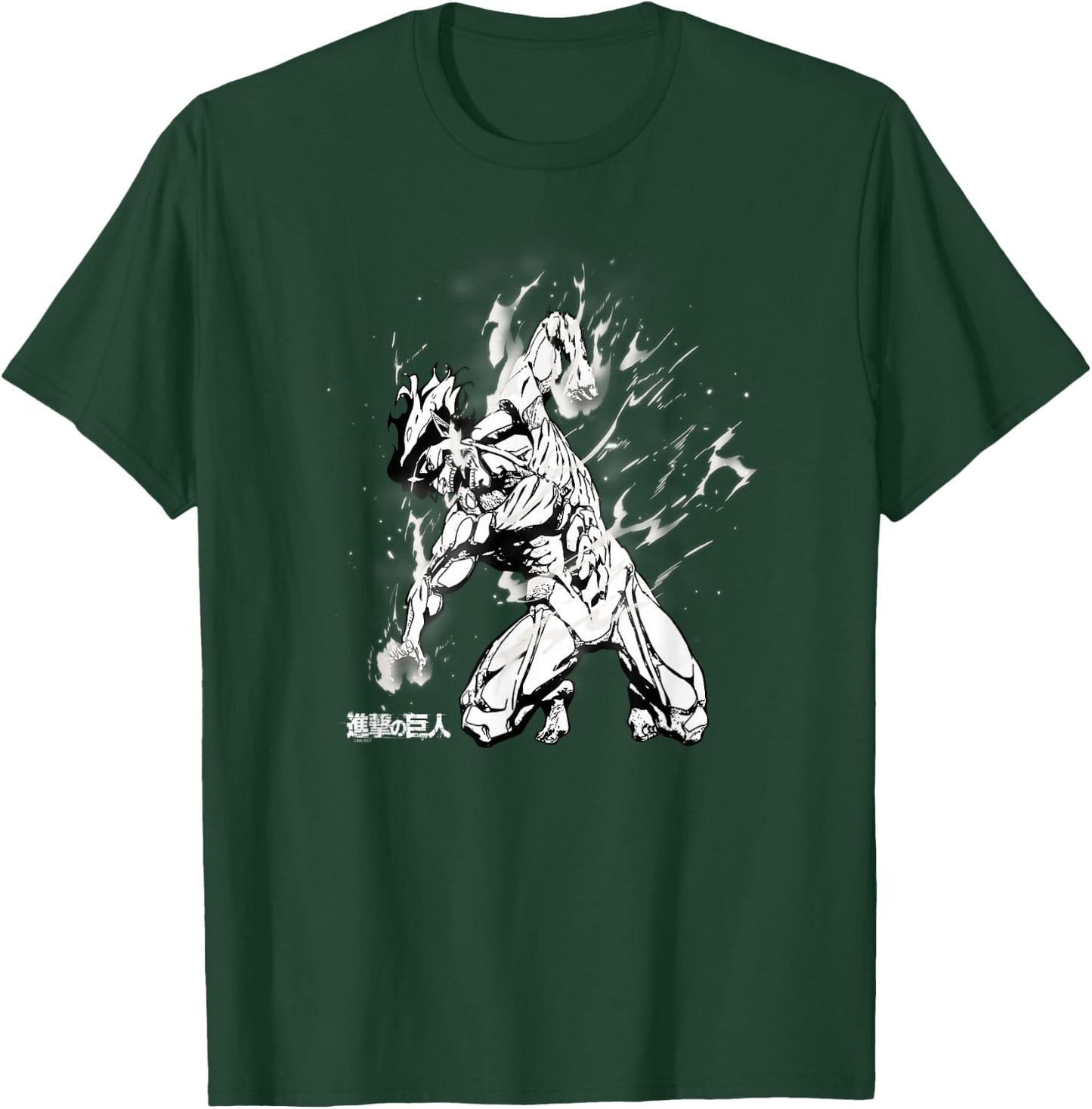 Attack on Titan Season 2 Titan Smoke AOT Anime T-Shirt - T-Shirt | Forest