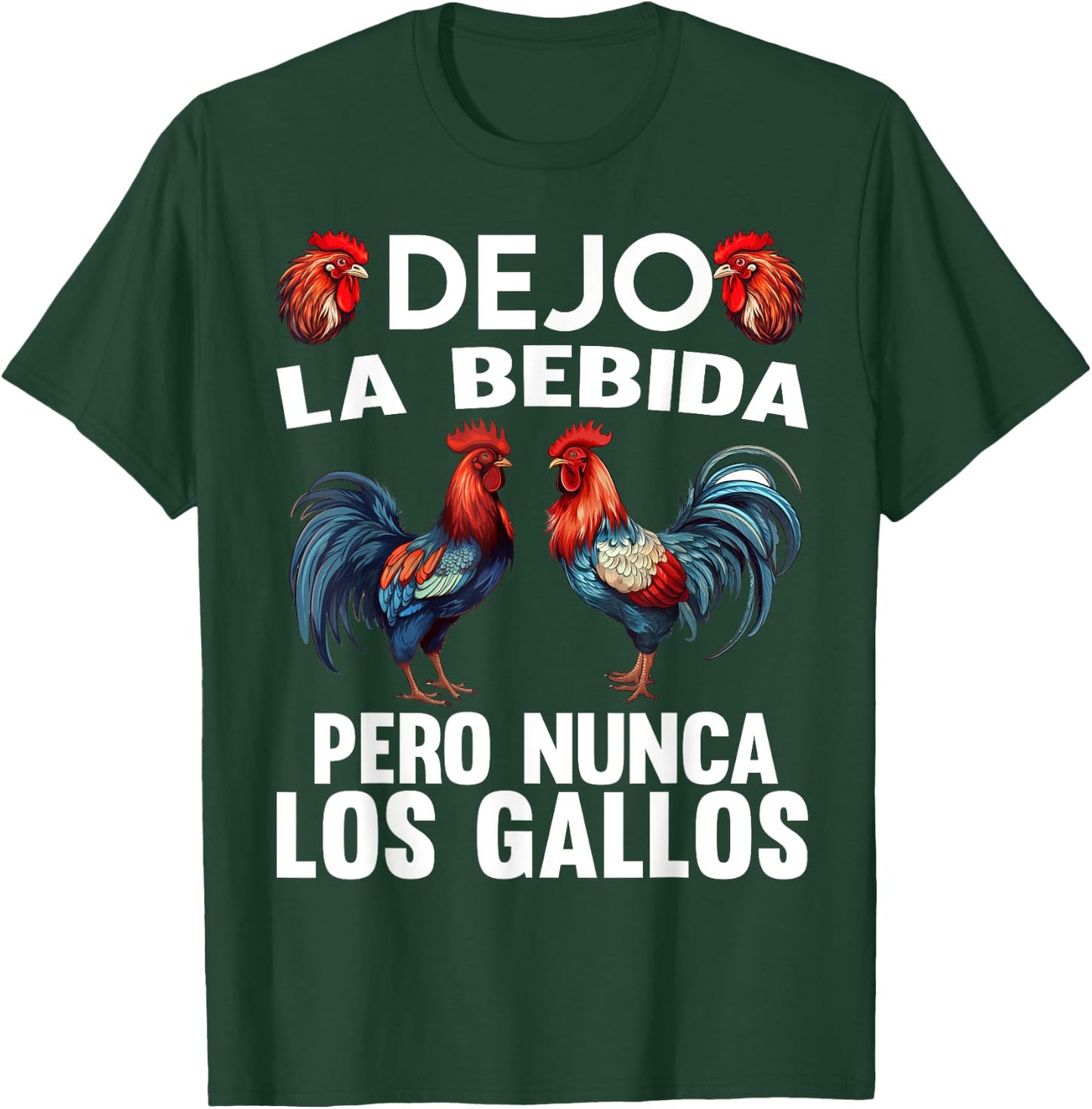 Gallero Hombre Papá Padre Tío Gallero Pelea De Gallos T-Shirt - T-Shirt | Forest