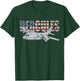 C-130 Hercules American Flag Military Airplane C130 T-Shirt - T-Shirt | Forest