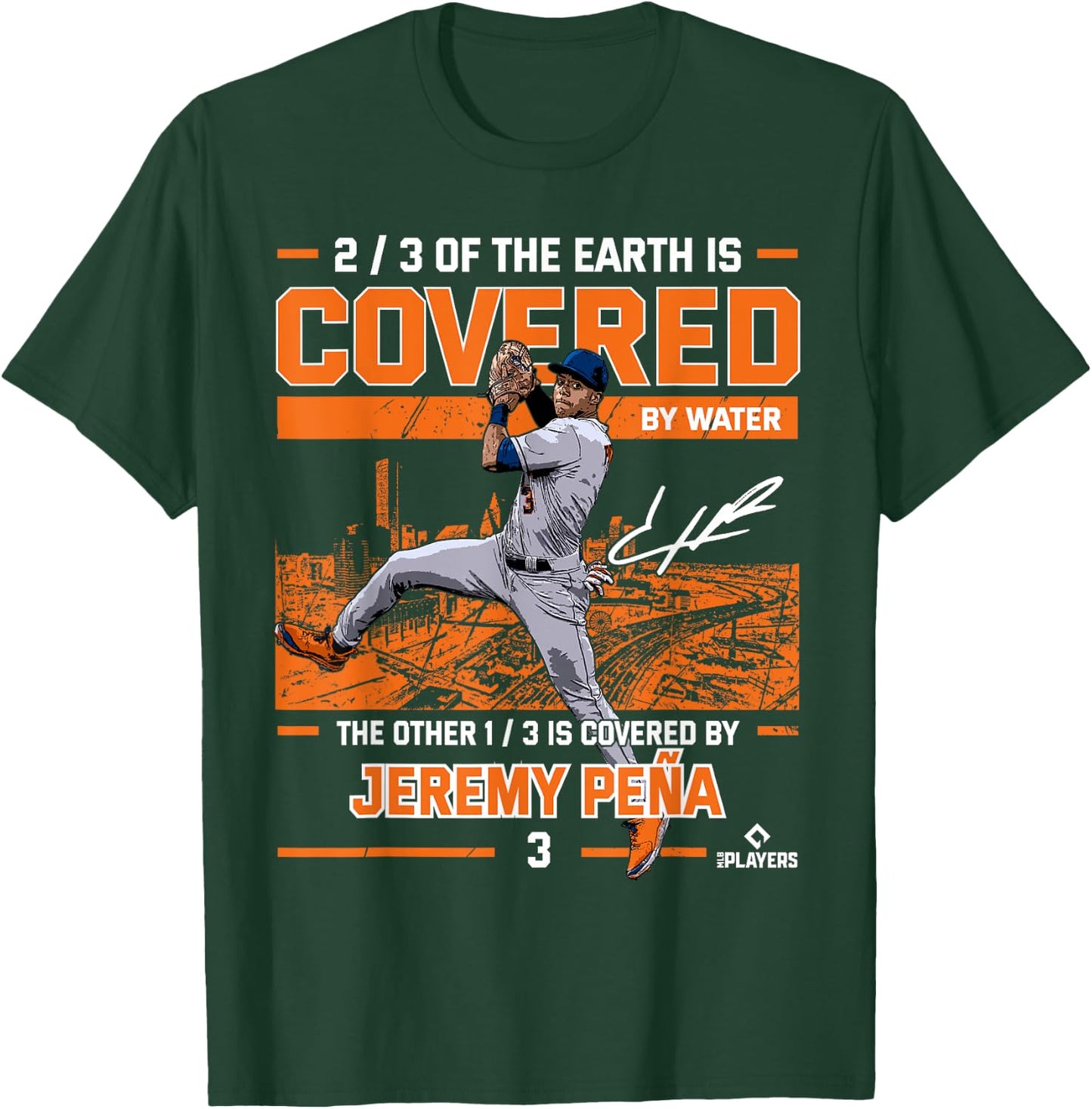 BallPark MVP Houston MLBPA Jeremy Pena , Black, Small T-Shirt - T-Shirt | Forest