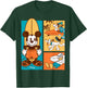Disney - Mickey Donald Goofy Pluto Surfer Beach T-Shirt - T-Shirt | Forest