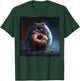 Funny Cat Bigfoot Donut Women Kids T-Shirt - T-Shirt | Forest