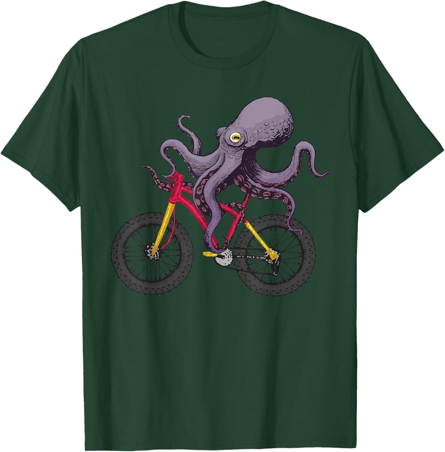 Cute Octopus Women Kids Sea Creature Octopus Lover T-Shirt - T-Shirt | Forest