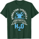 Hydration Specialist Waterboy Team Manager H2O T-Shirt - T-Shirt | Forest