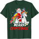 Unicorn Santa Claus Christmas Holiday T-Shirt - T-Shirt | Forest