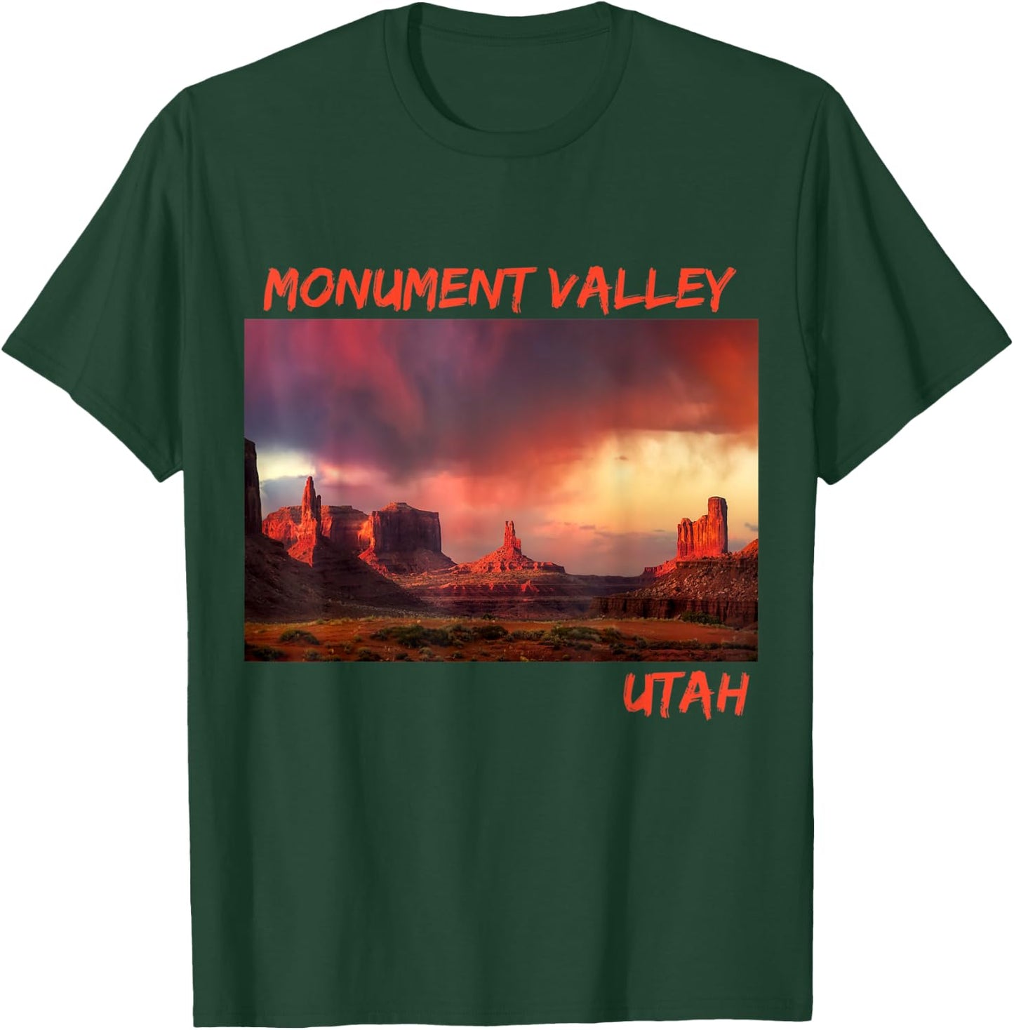 Monument Valley Utah T-Shirt - T-Shirt | Forest