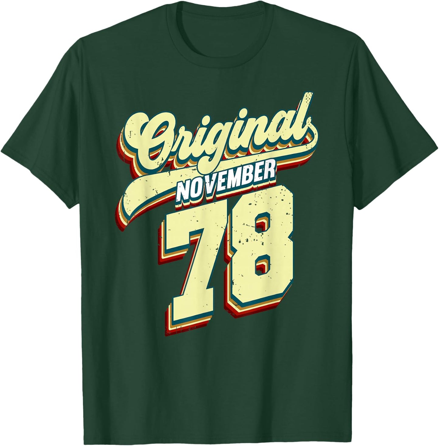 November Original 1978 T-Shirt - T-Shirt | Forest