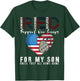 Red Friday Military I Wear Red For My Son Remember Everyone T-Shirt - T-Shirt | Forest
