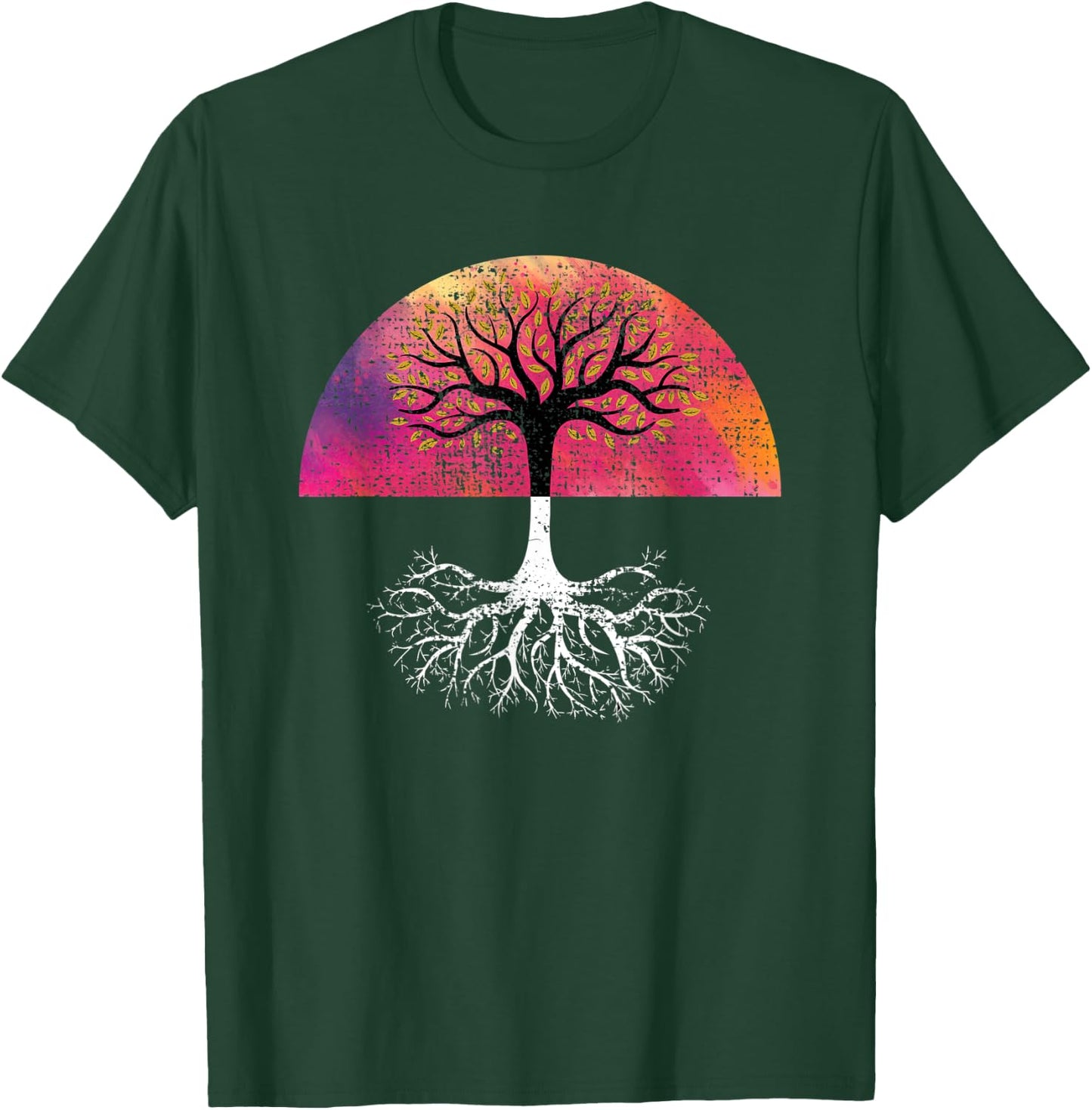 Tree Of Life Growth Tree Of Life Roots Yoga T-Shirt - T-Shirt | Forest